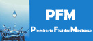 logo de PFM Plomberie Fluides Médicaux